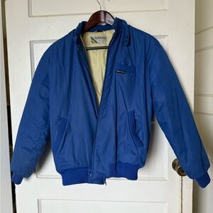 Members Only Royal Blue Puffer Jacket